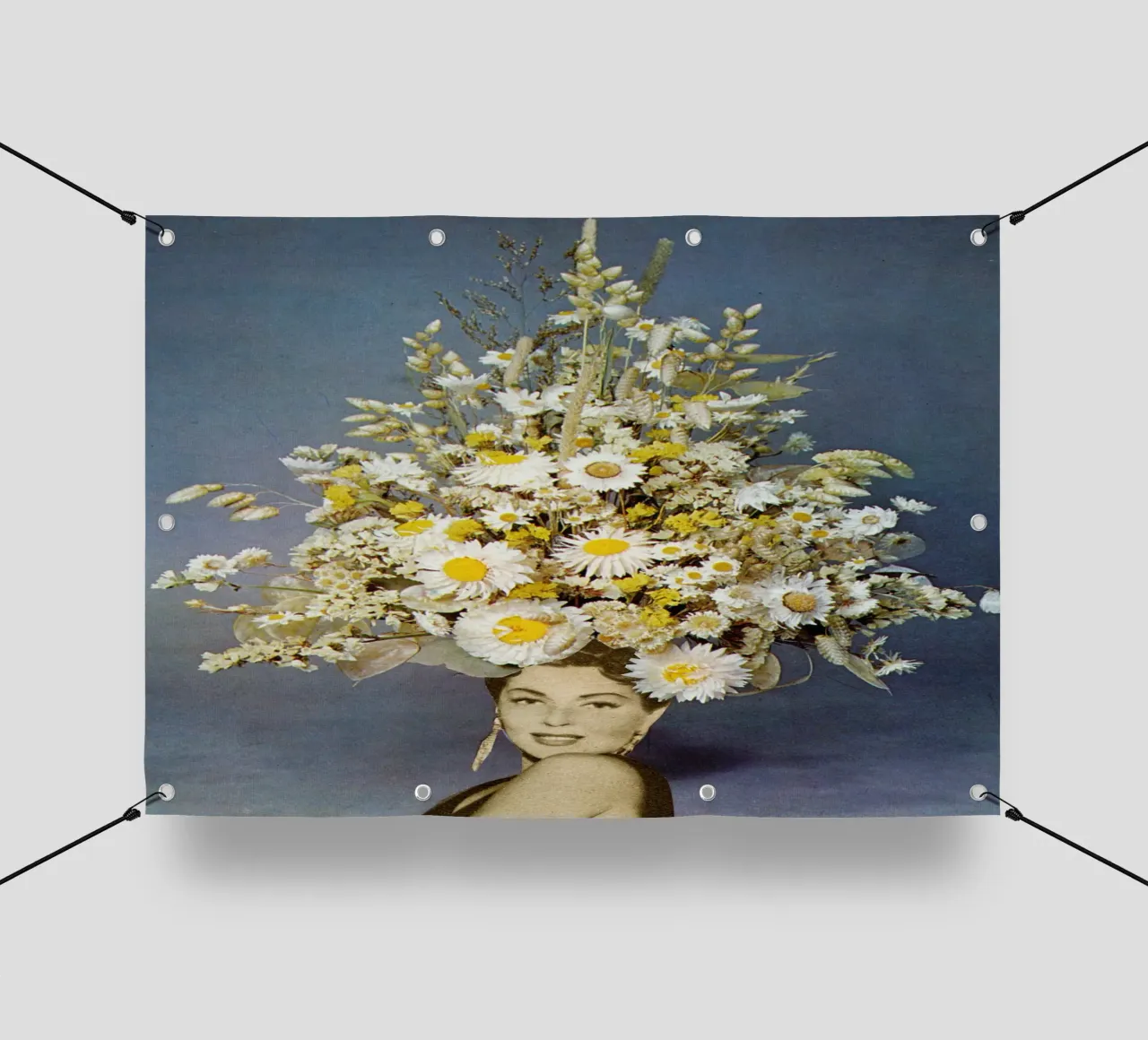 Moda floreale telo in pvc da Cassia Beck Collage