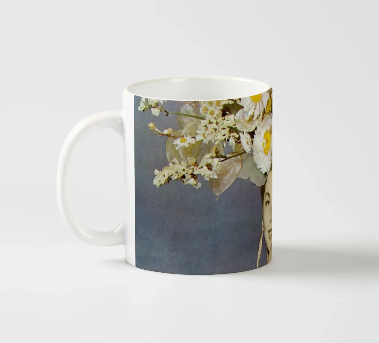 Moda floreale tazza in ceramica da Cassia Beck Collage