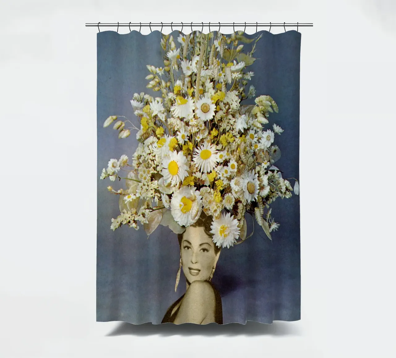 Moda floreale tenda da doccia da Cassia Beck Collage