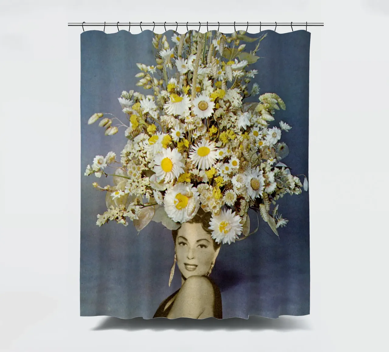 Moda floreale tenda da doccia da Cassia Beck Collage
