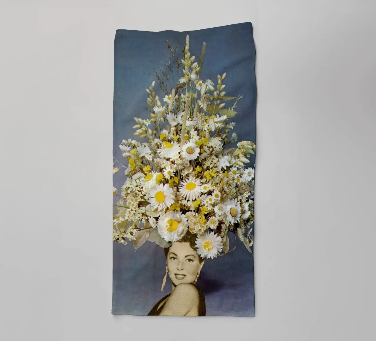 Moda floreale asciugamano da bagno da Cassia Beck Collage