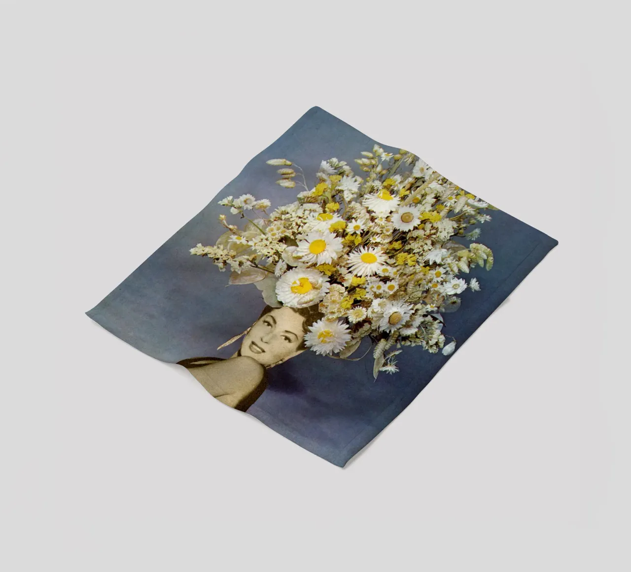 Moda floreale coperta in pile da Cassia Beck Collage