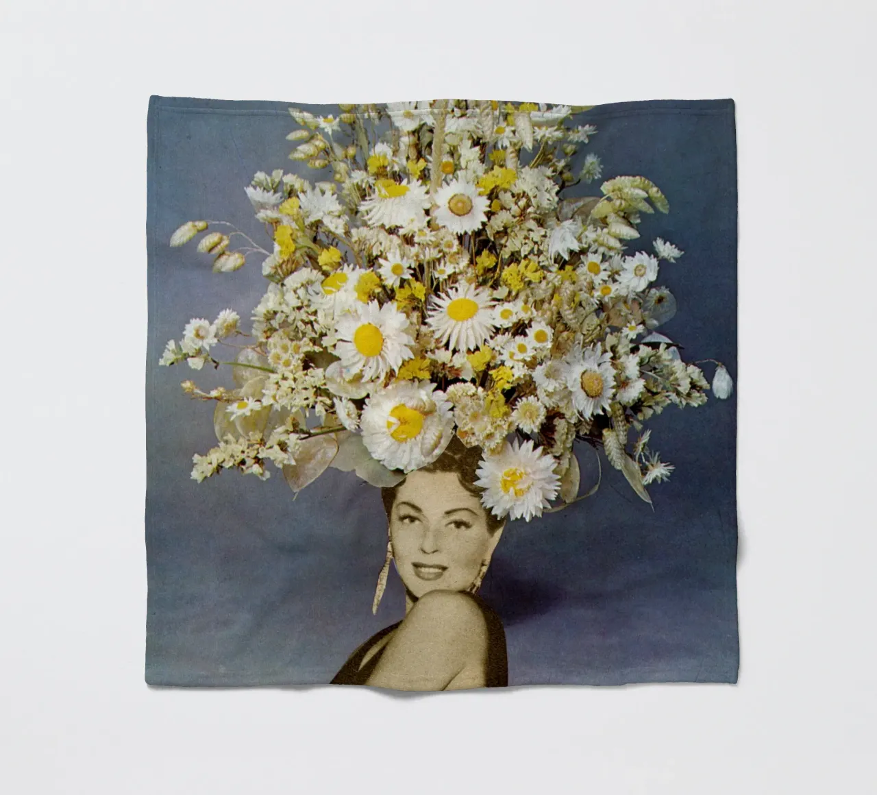 Moda floreale coperta in pile da Cassia Beck Collage