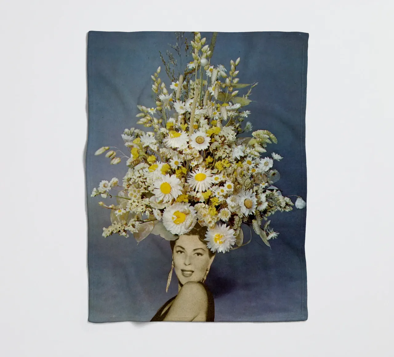 Moda floreale coperta in pile da Cassia Beck Collage