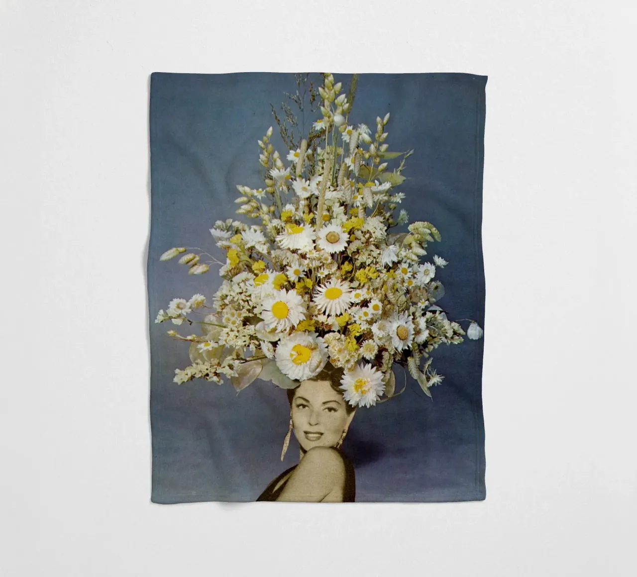 Moda floreale coperta in pile da Cassia Beck Collage