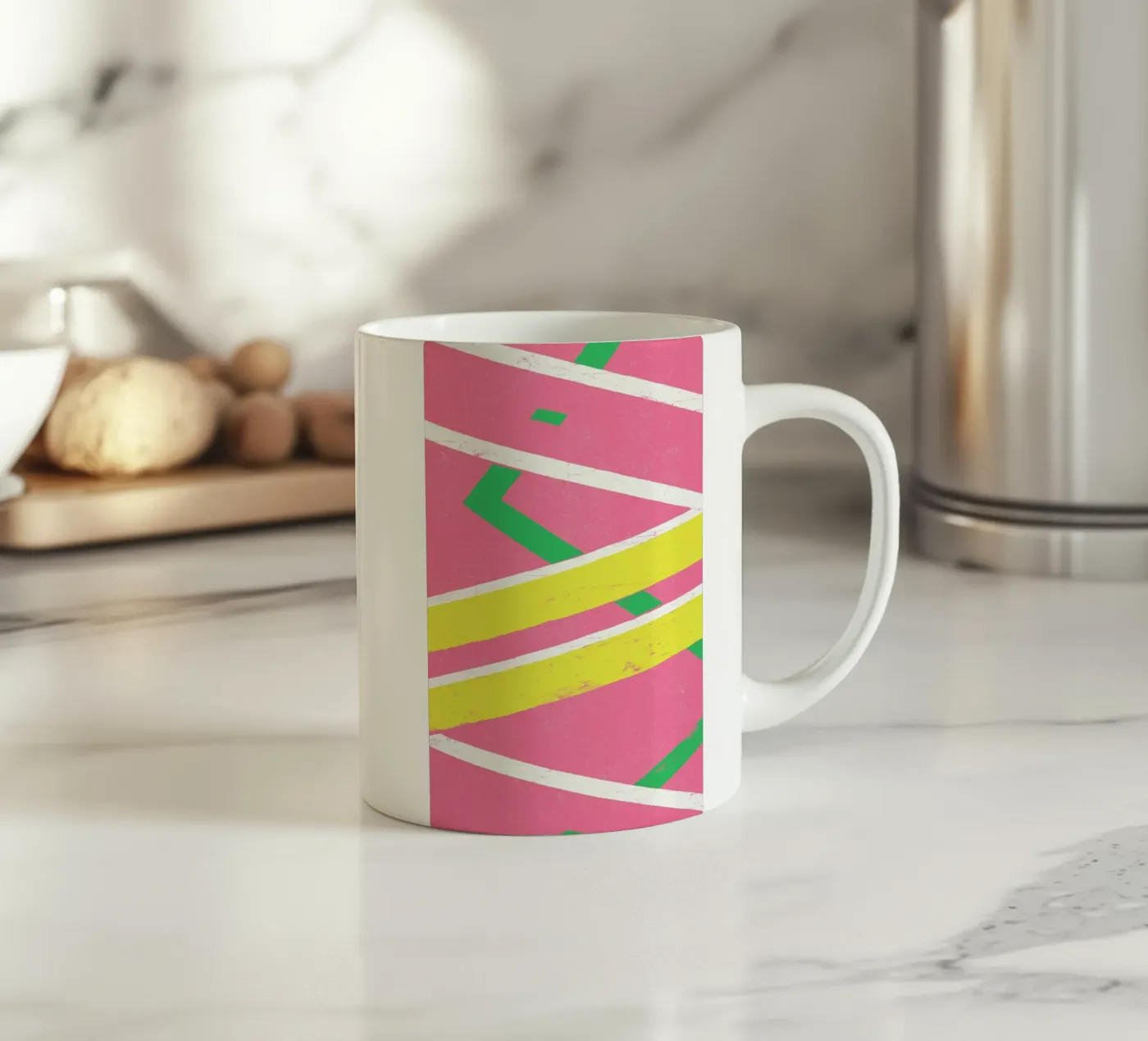 Hoverboard ceramic mug by Florent Bodart