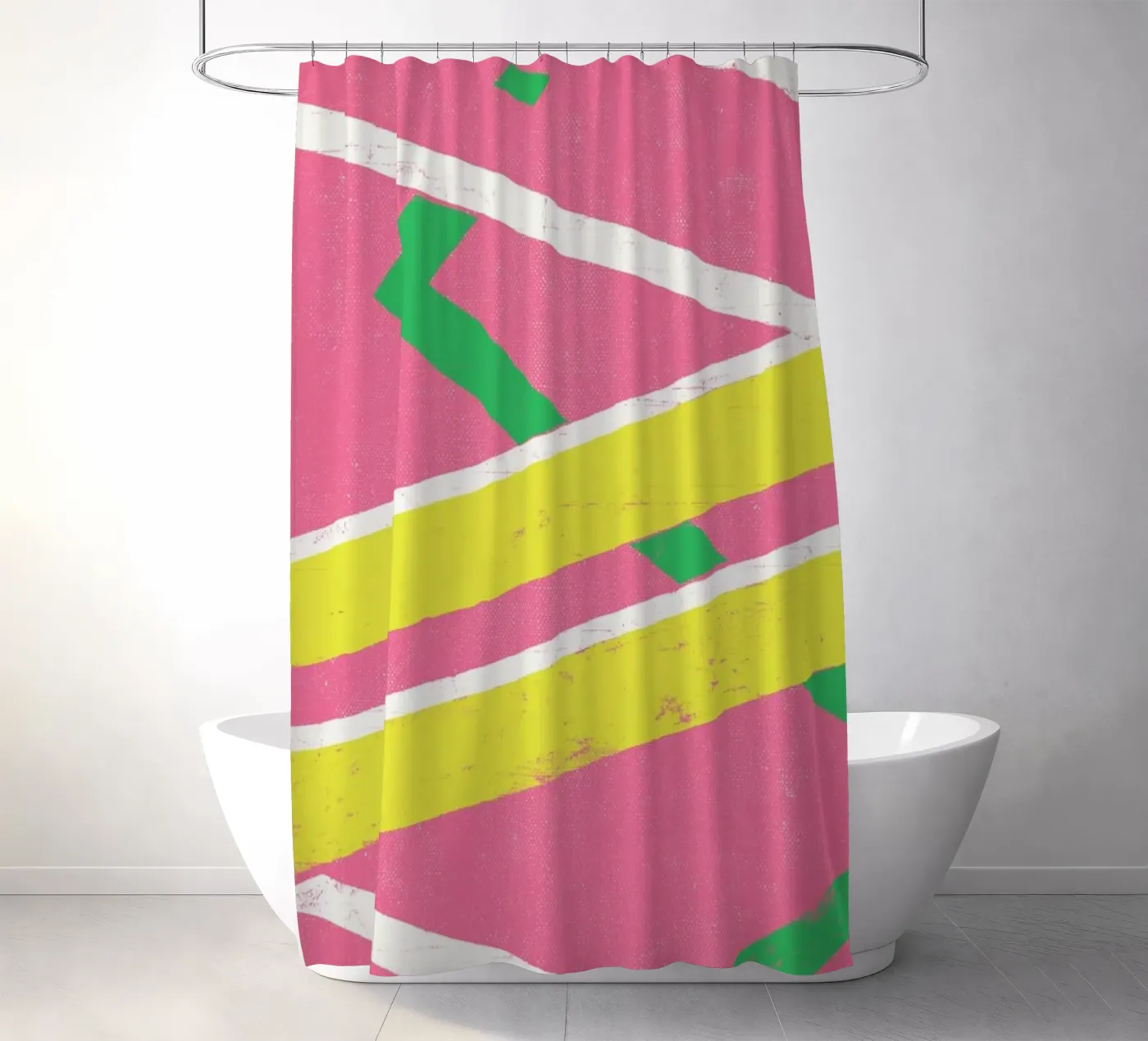 Hoverboard Duschvorhang von Florent Bodart