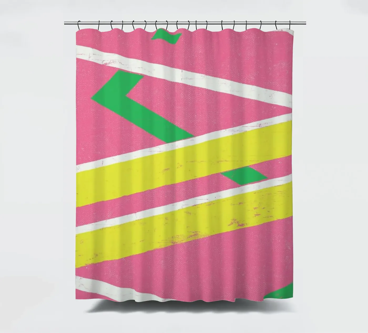 Hoverboard Duschvorhang von Florent Bodart