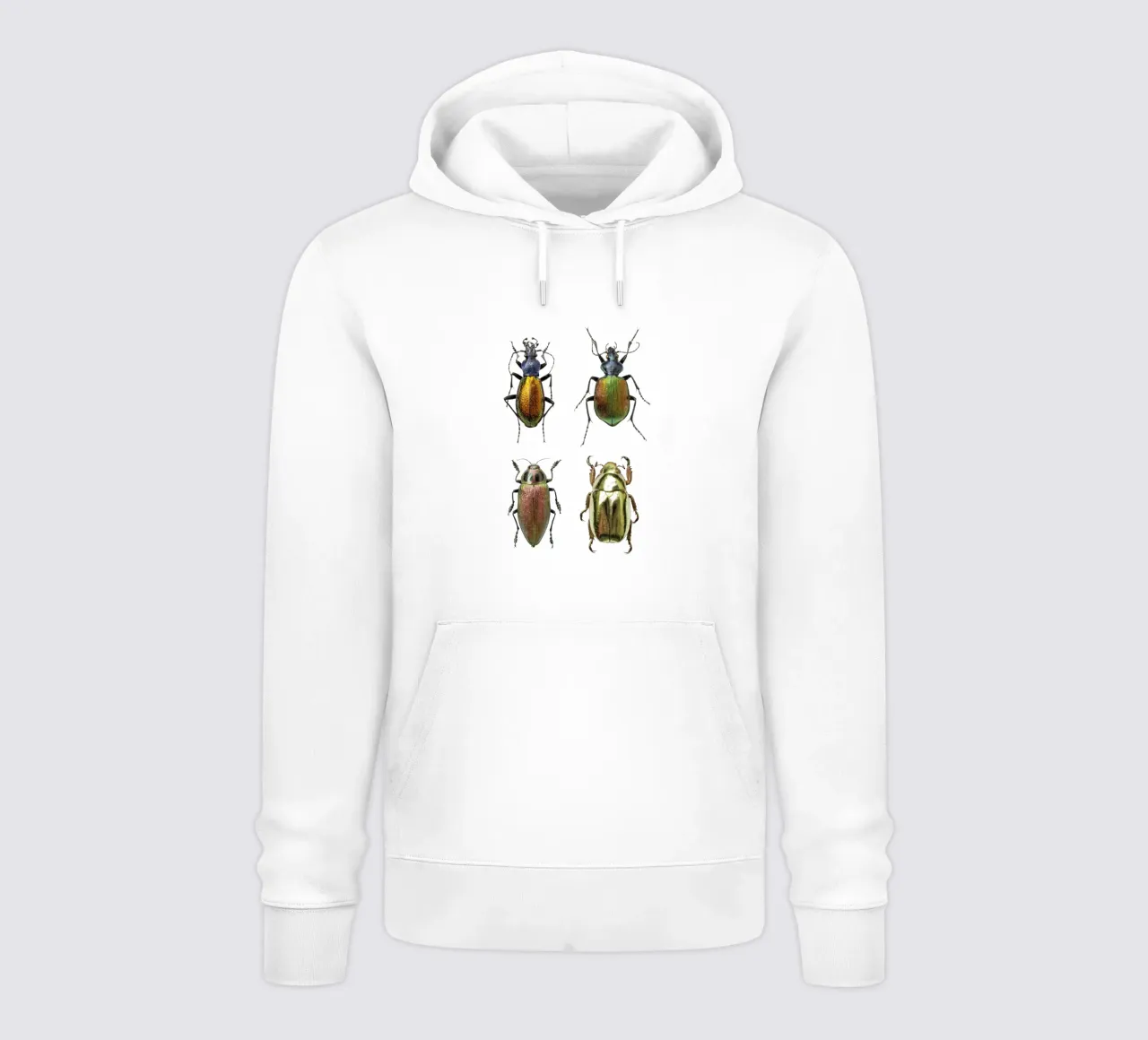 Bijoux scintillants : Quatre scarabées scintillants sweat à capuche de Curious Collections by Marielle Leenders