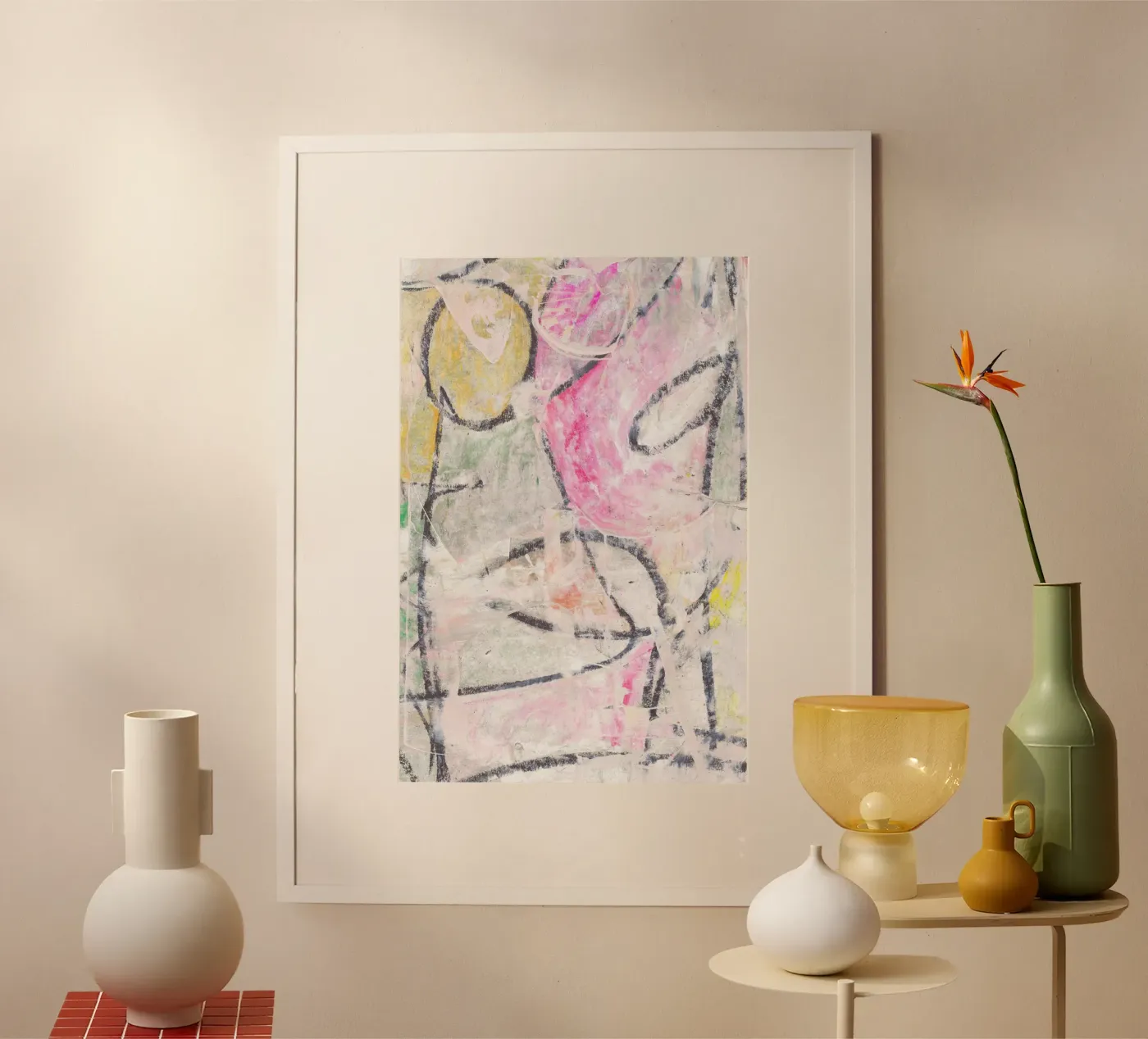 Modern Miro Poster von annick