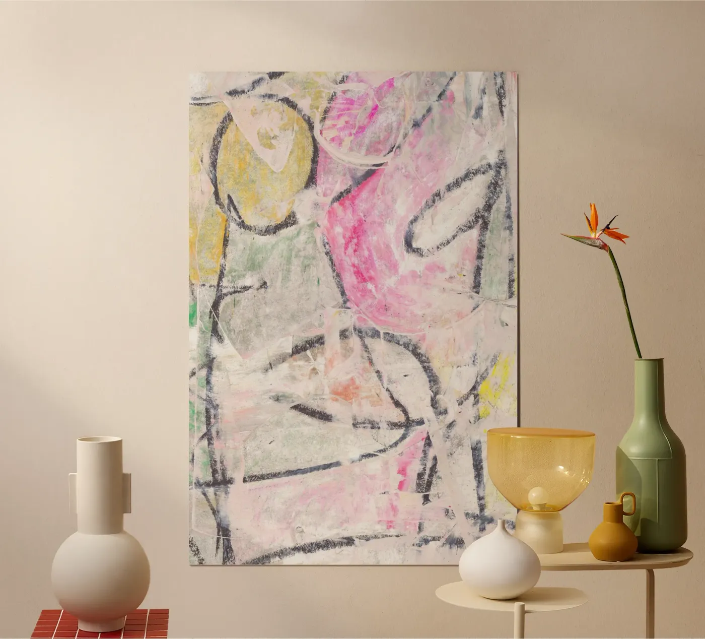 Modern Miro Poster von annick