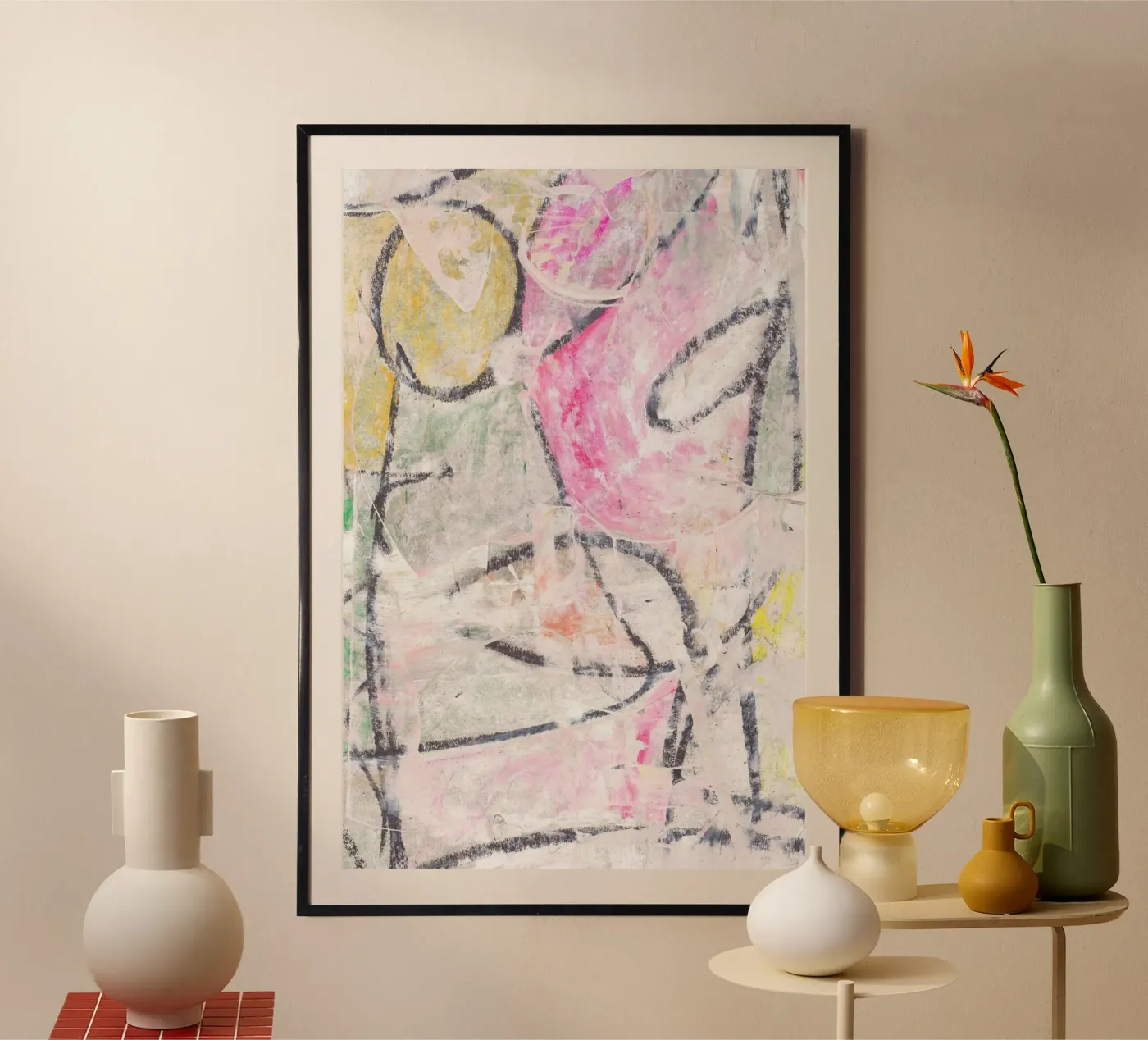 Modern Miro Poster von annick