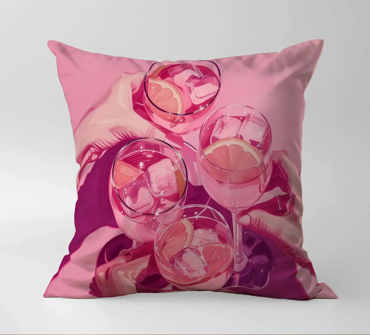 Serata Gitls cuscino da Malou-Studio