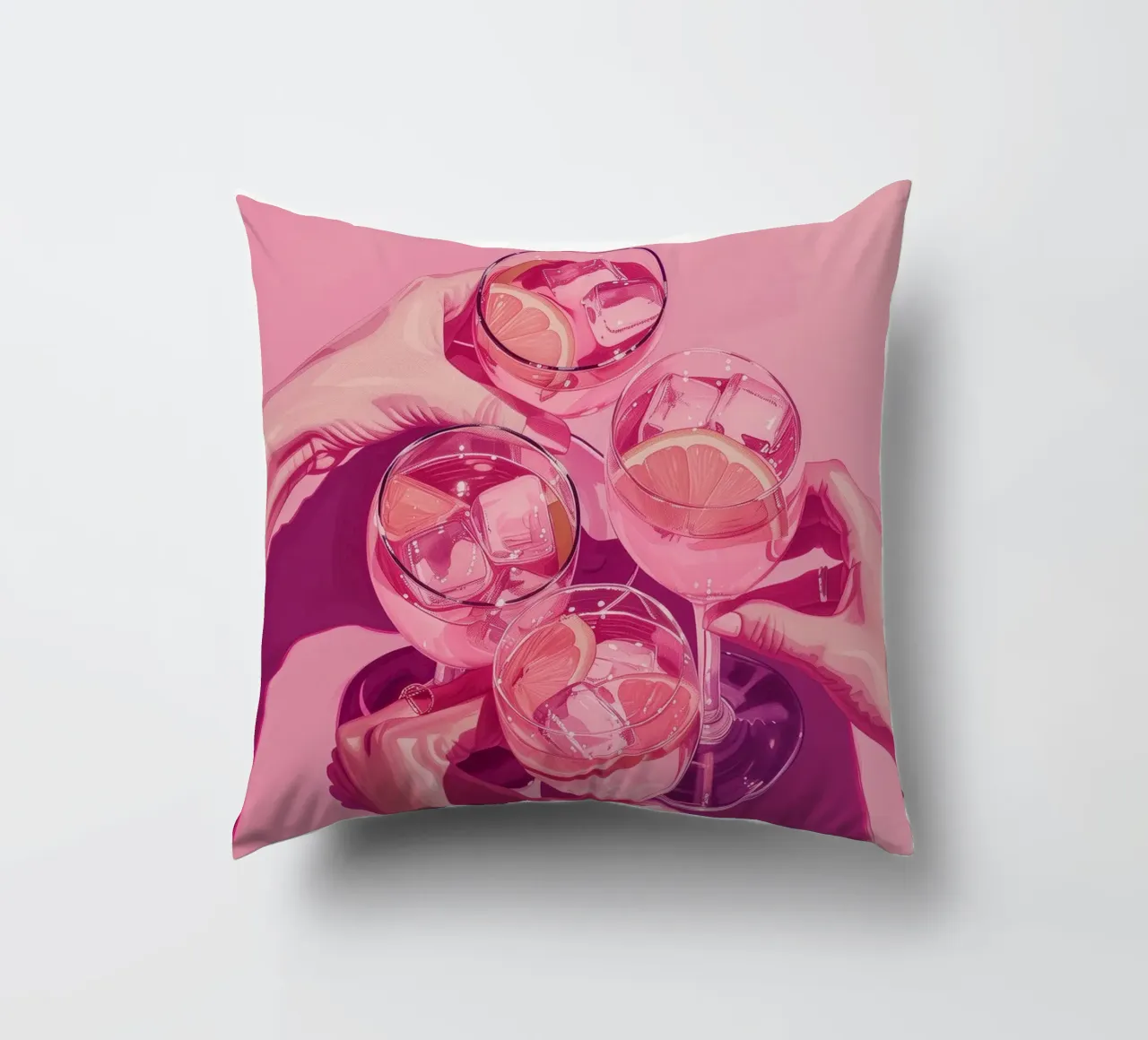 Serata Gitls cuscino da Malou-Studio