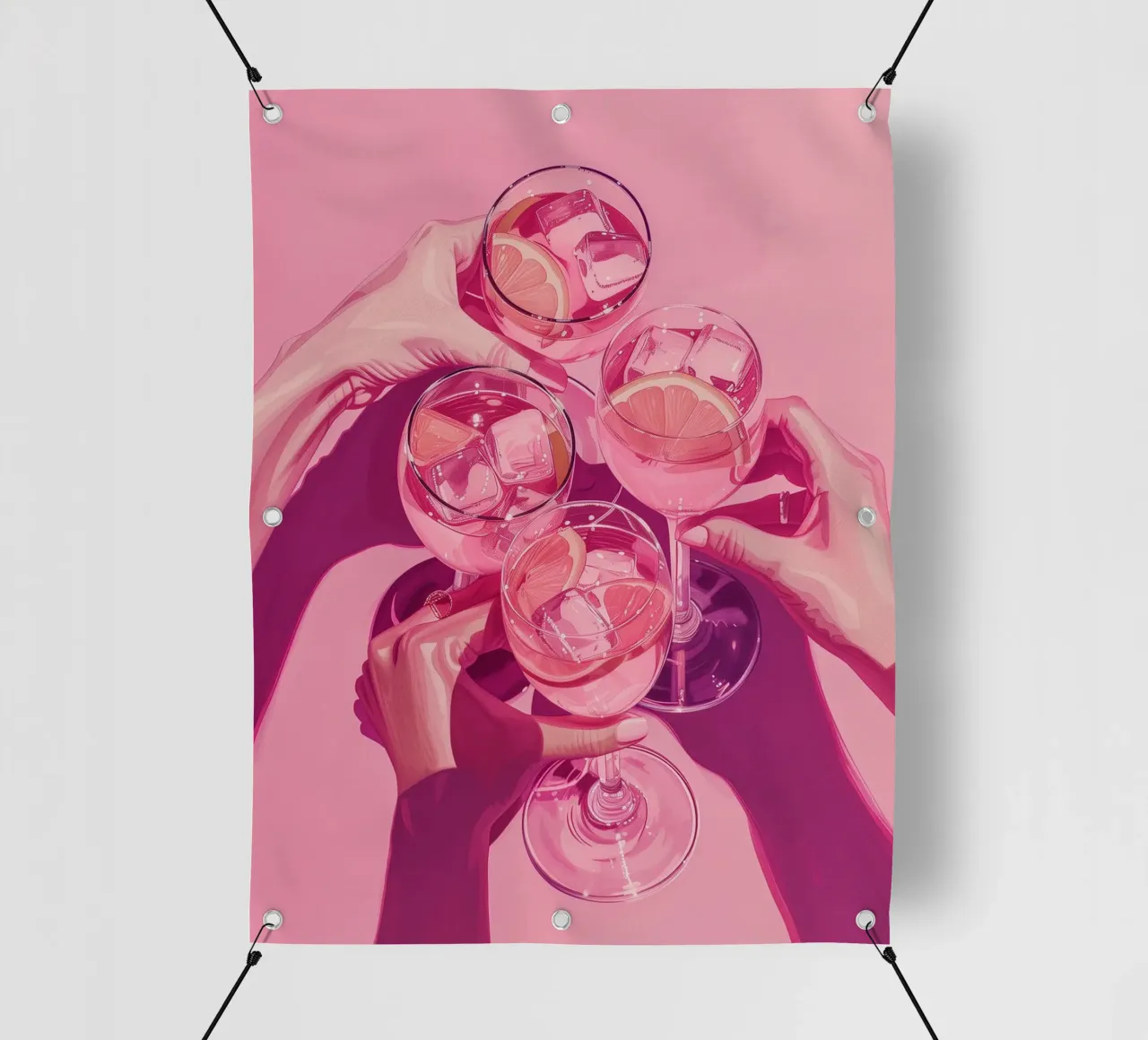 Serata Gitls telo in pvc da Malou-Studio