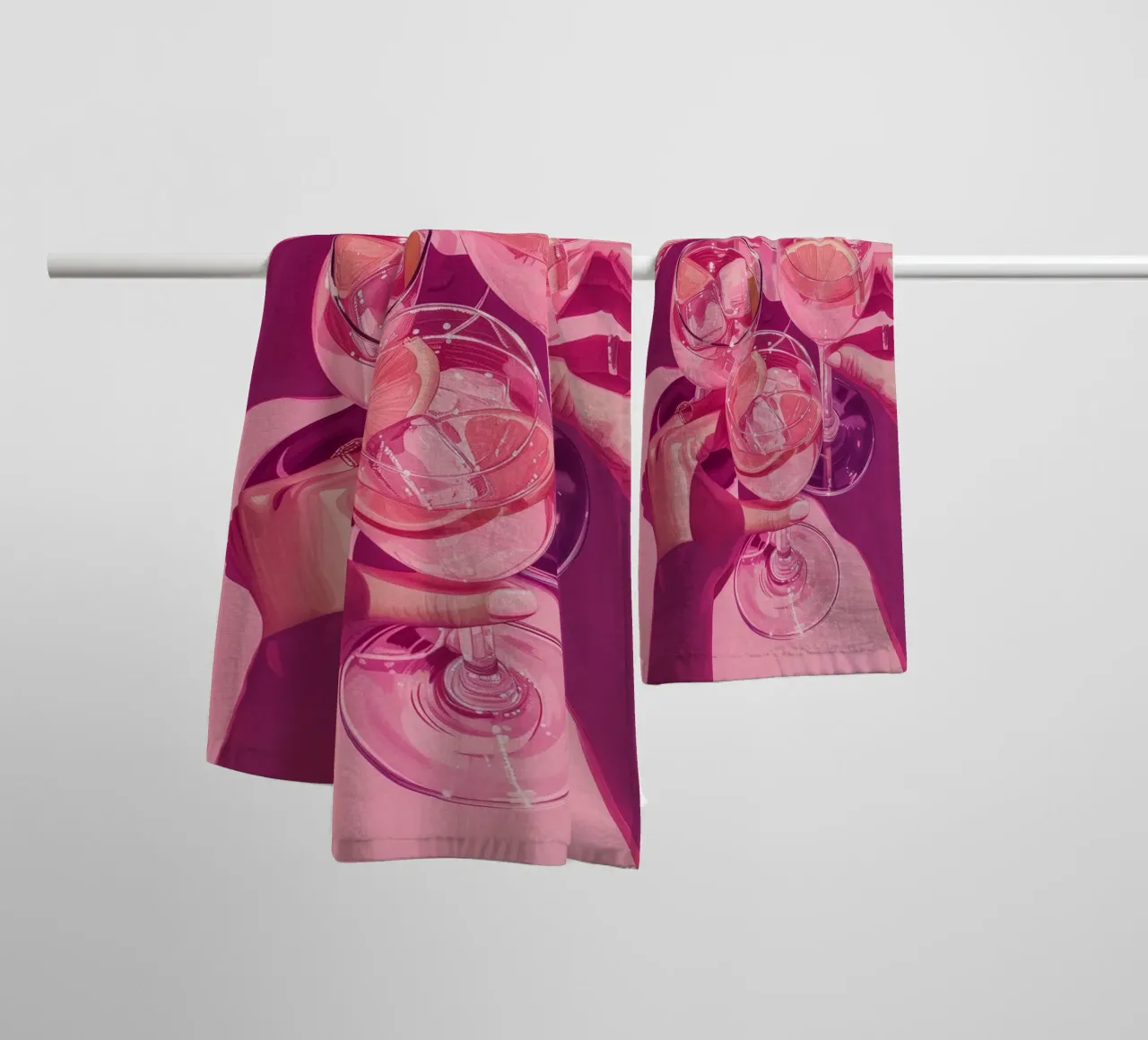 Serata Gitls asciugamano da bagno da Malou-Studio