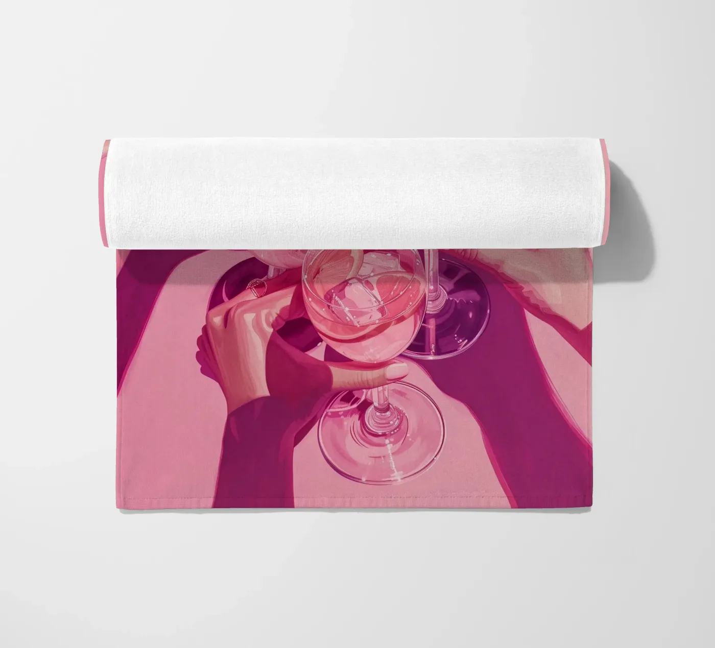 Gitls Night out Strandtuch von Malou-Studio