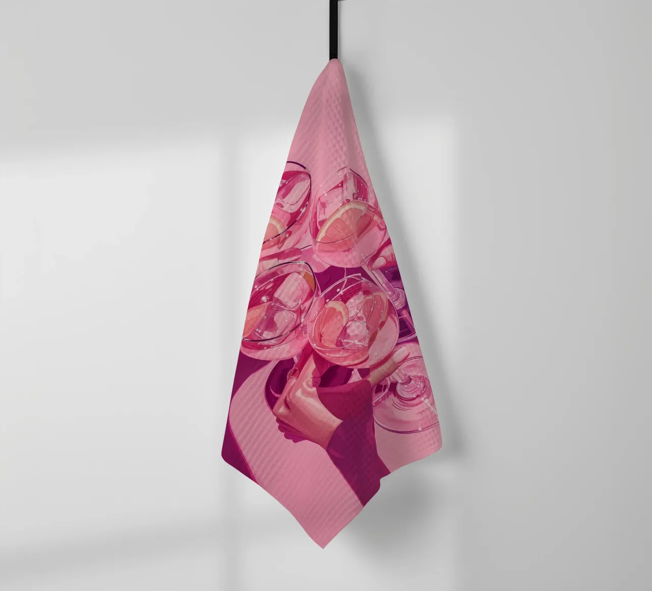 Serata Gitls canovaccio da cucina da Malou-Studio