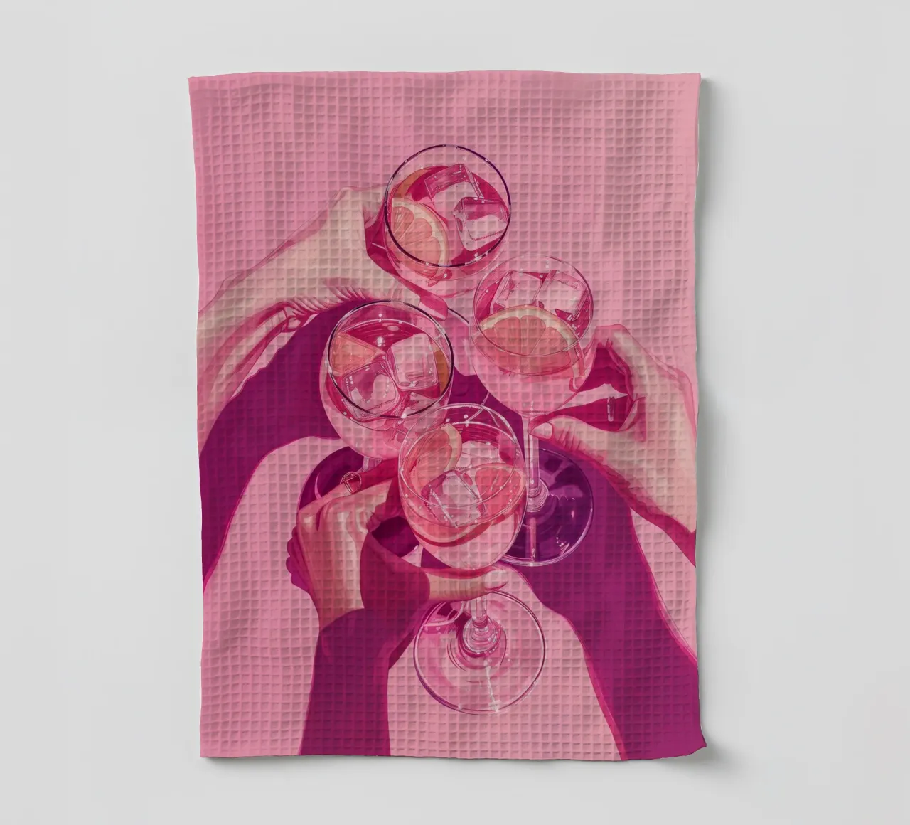 Serata Gitls canovaccio da cucina da Malou-Studio