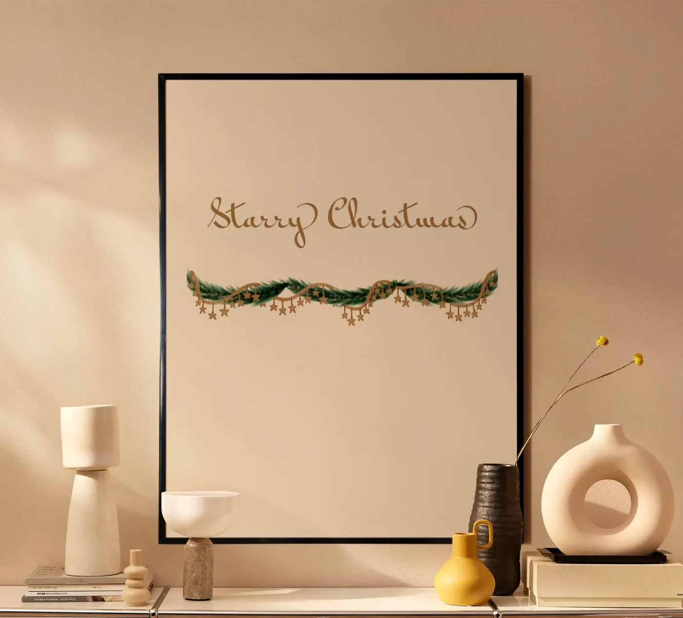 Starry Christmas poster da DesigndN Christmassy