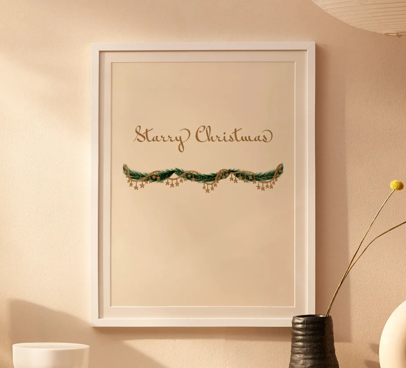 Starry Christmas poster da DesigndN Christmassy