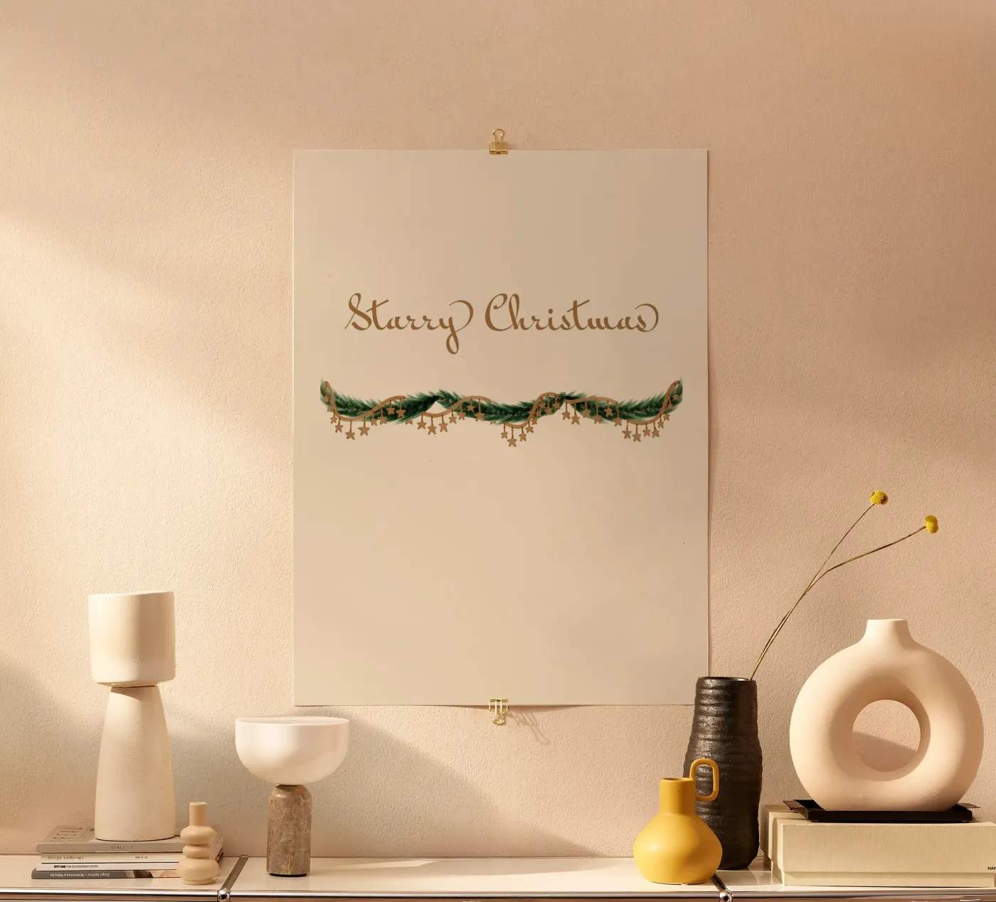 Starry Christmas poster da DesigndN Christmassy