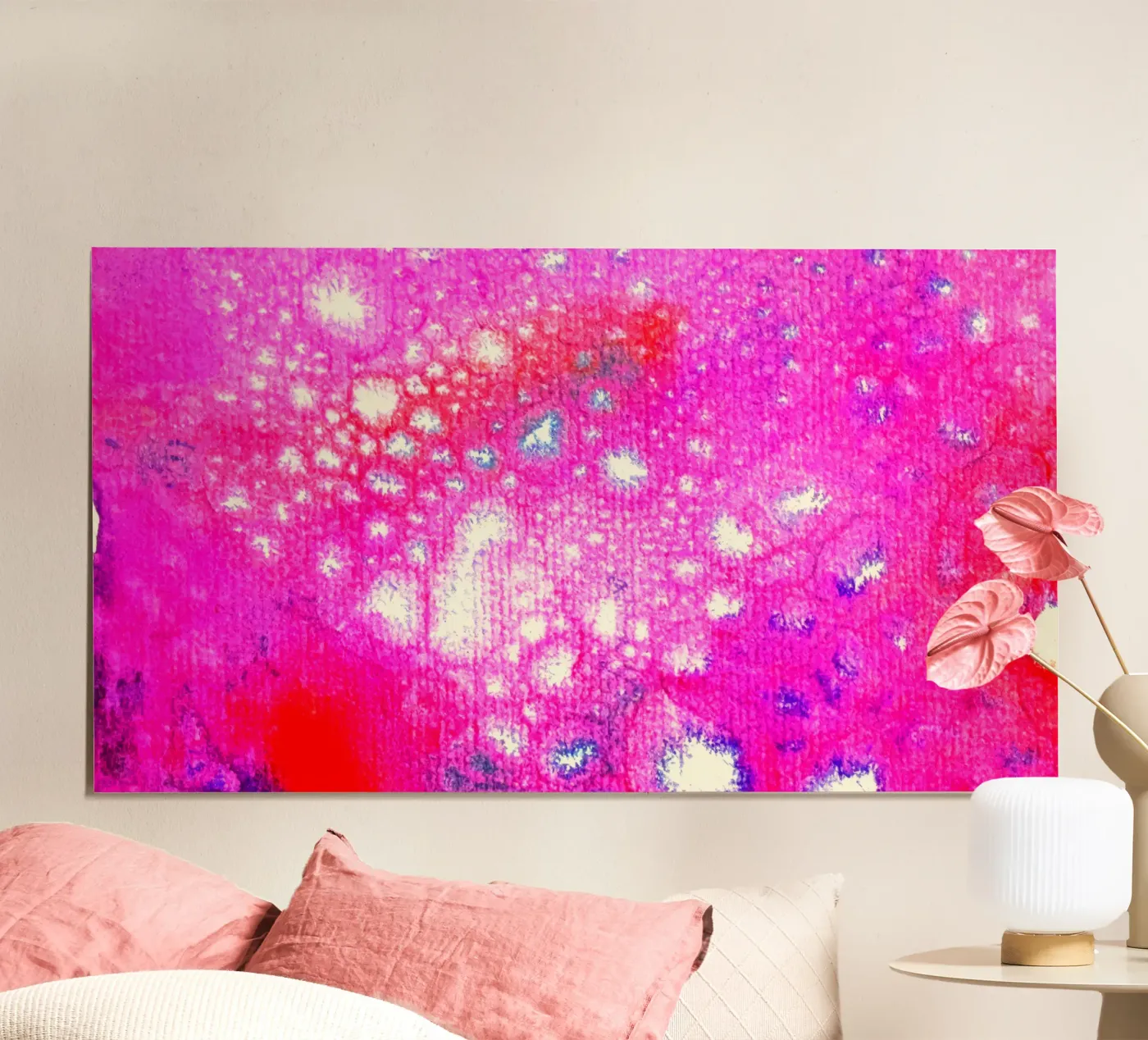 Faded colour gradient poster by Stillwild Studio