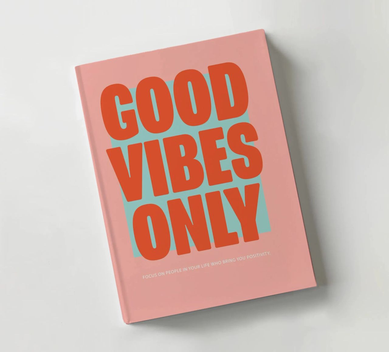 Uniquement Good Vibes carnet de notes de Malou-Studio