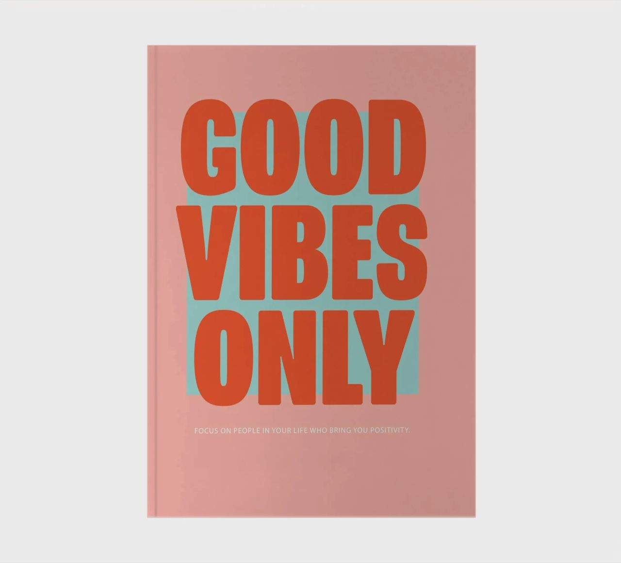 Uniquement Good Vibes carnet de notes de Malou-Studio