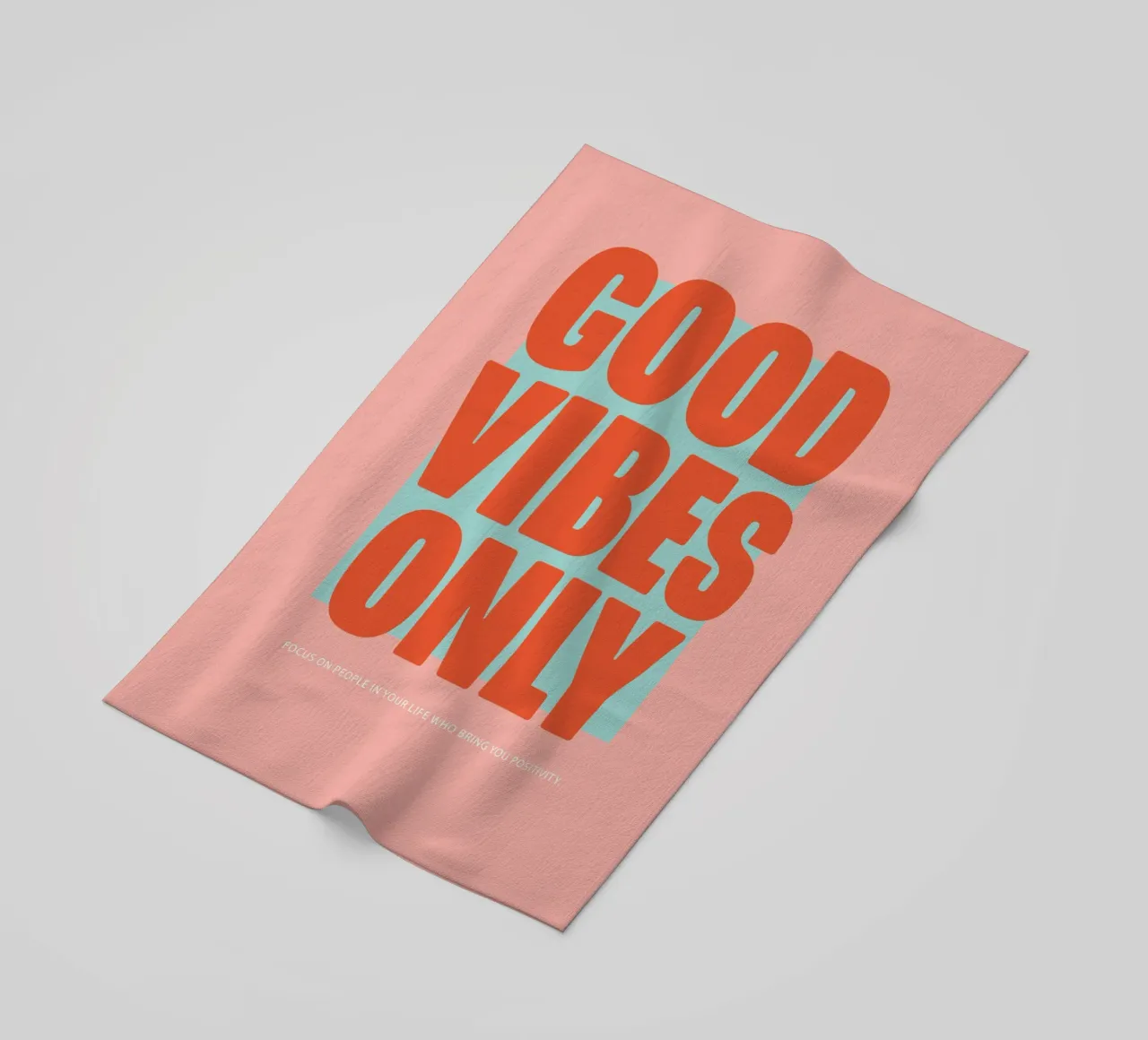 Solo Good Vibes telo mare da Malou-Studio