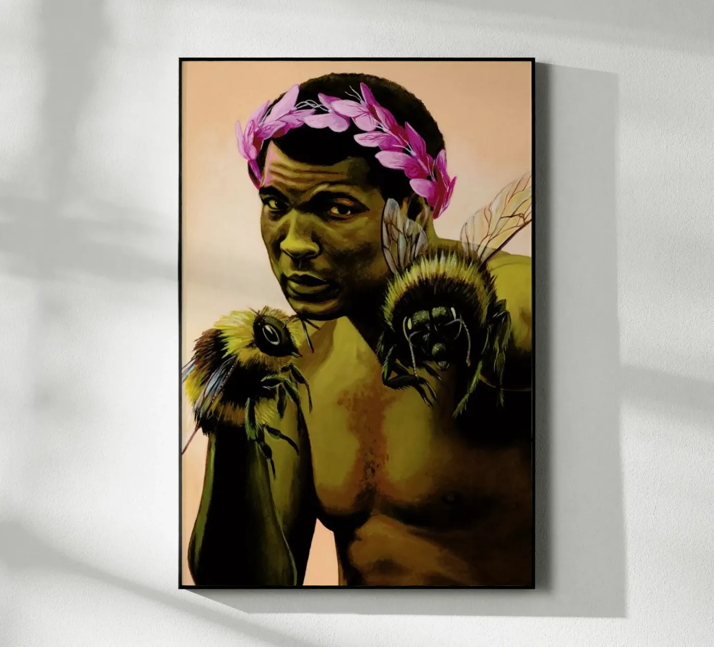 Sting Like a Bee acryl van Jared Yamahata
