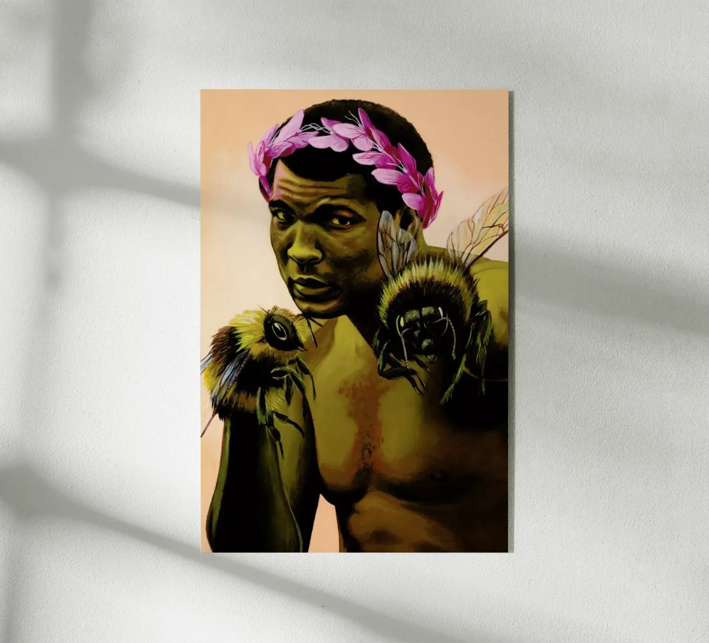Sting Like a Bee acryl van Jared Yamahata