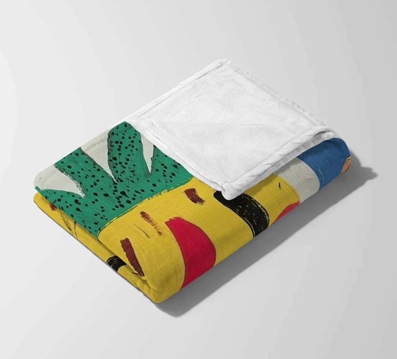 Ananas Joyeux coperta in pile da Pop and Fruits - Affiches & posters