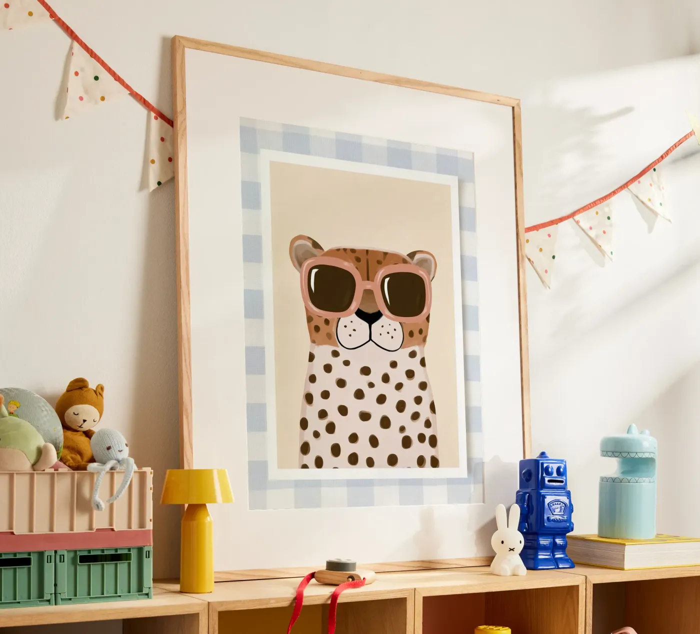 Cool Leopard Poster von Alma Rowan