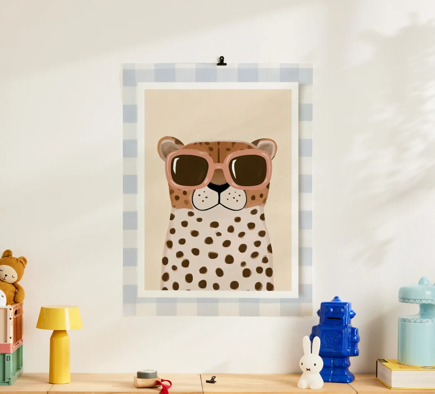 Cool Leopard Poster von Alma Rowan