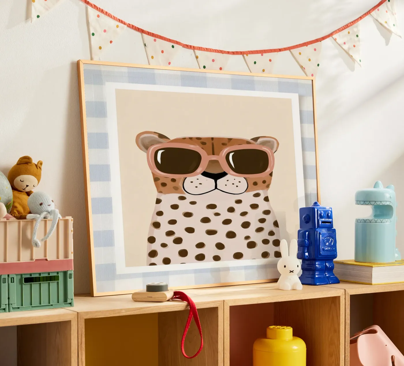 Cool Leopard Poster von Alma Rowan