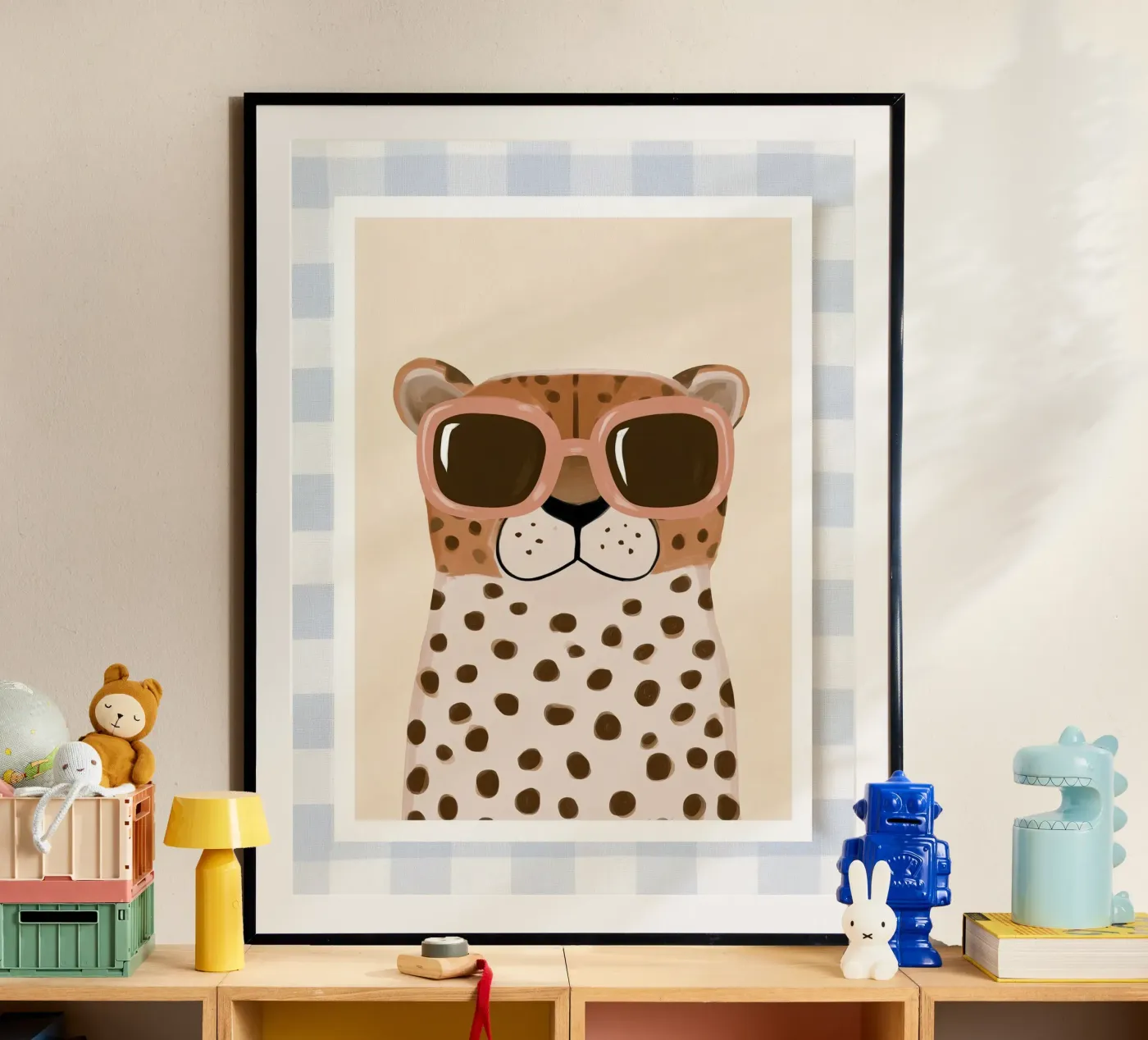 Cool Leopard Poster von Alma Rowan
