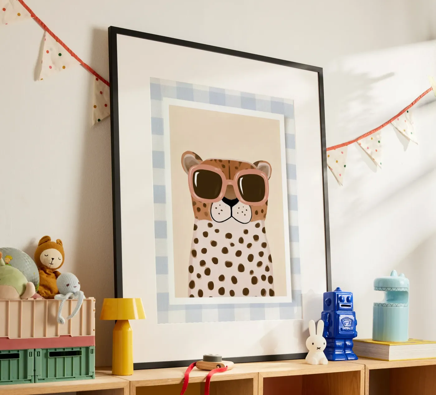Cool Leopard Poster von Alma Rowan