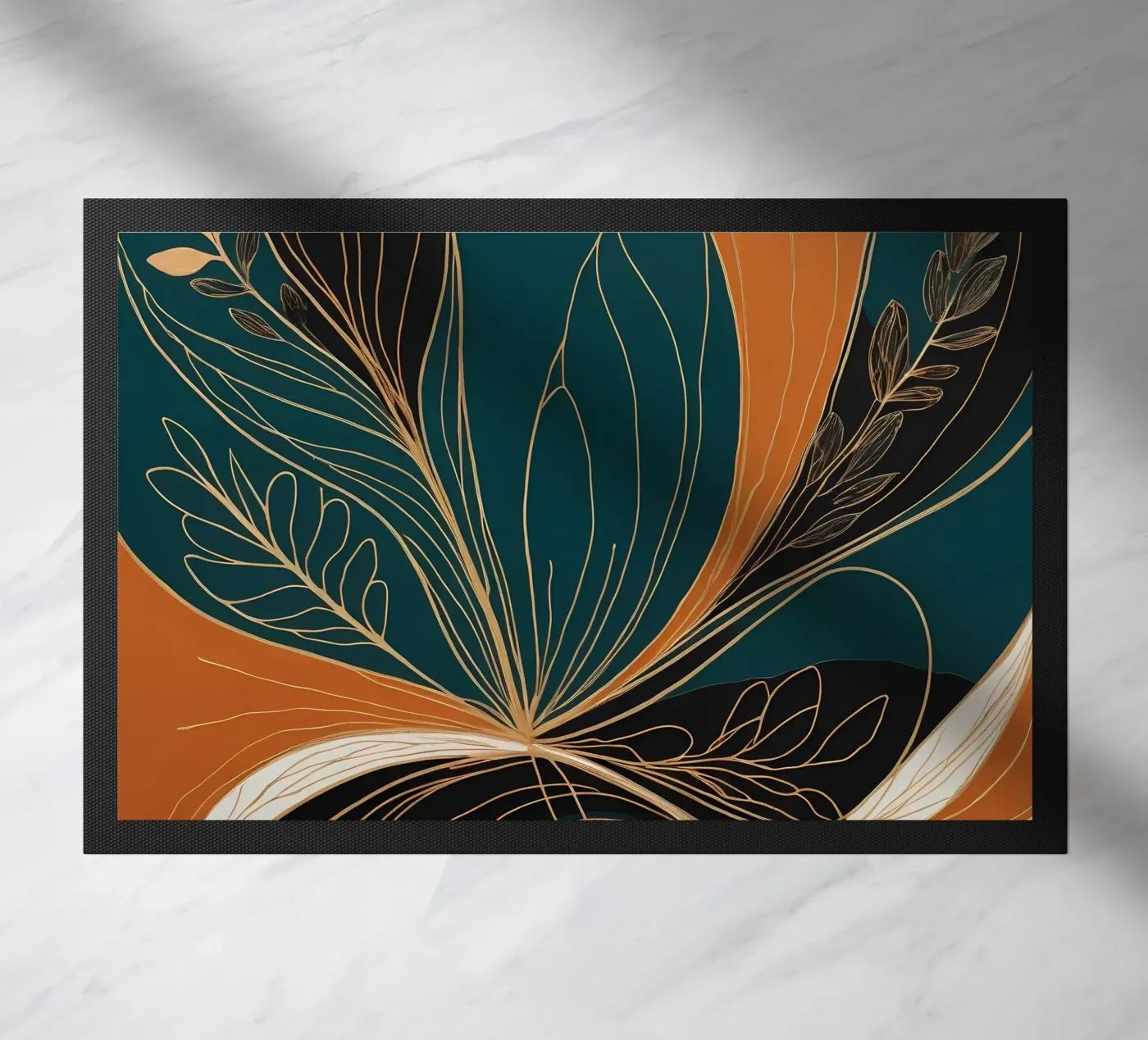 Harmonious Flow doormat by Artistic-shop