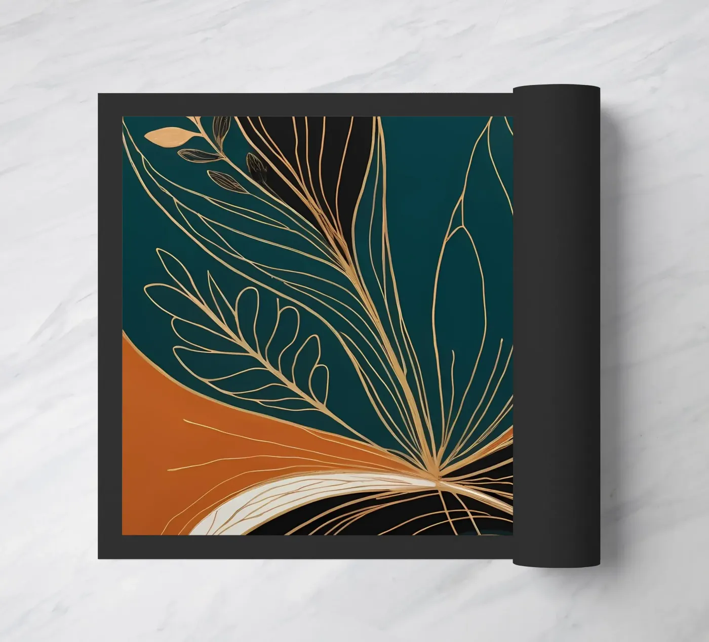 Harmonious Flow doormat by Artistic-shop