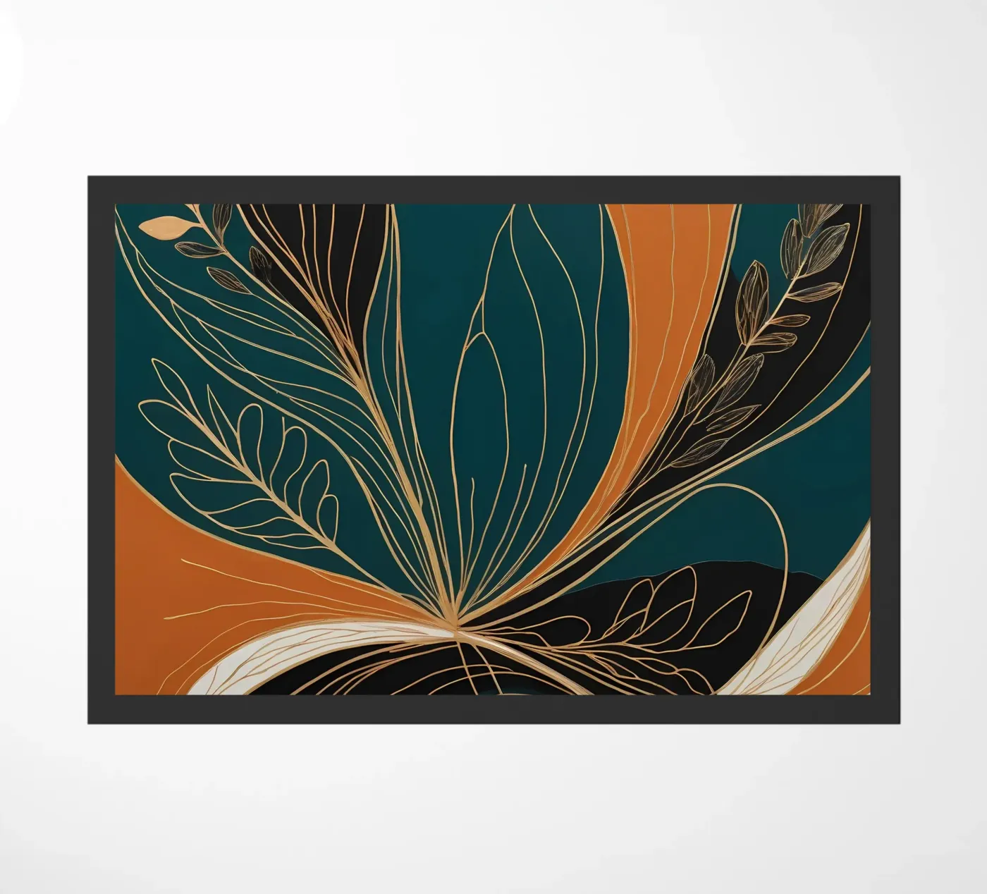 Harmonious Flow doormat by Artistic-shop