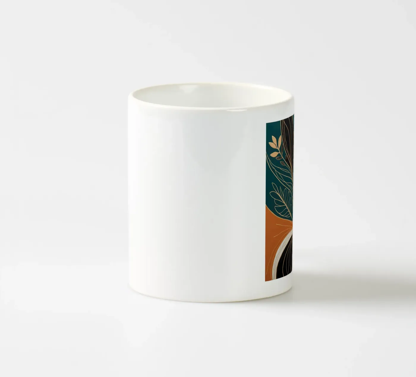 Harmonious Flow ceramic mug by Artistic-shop