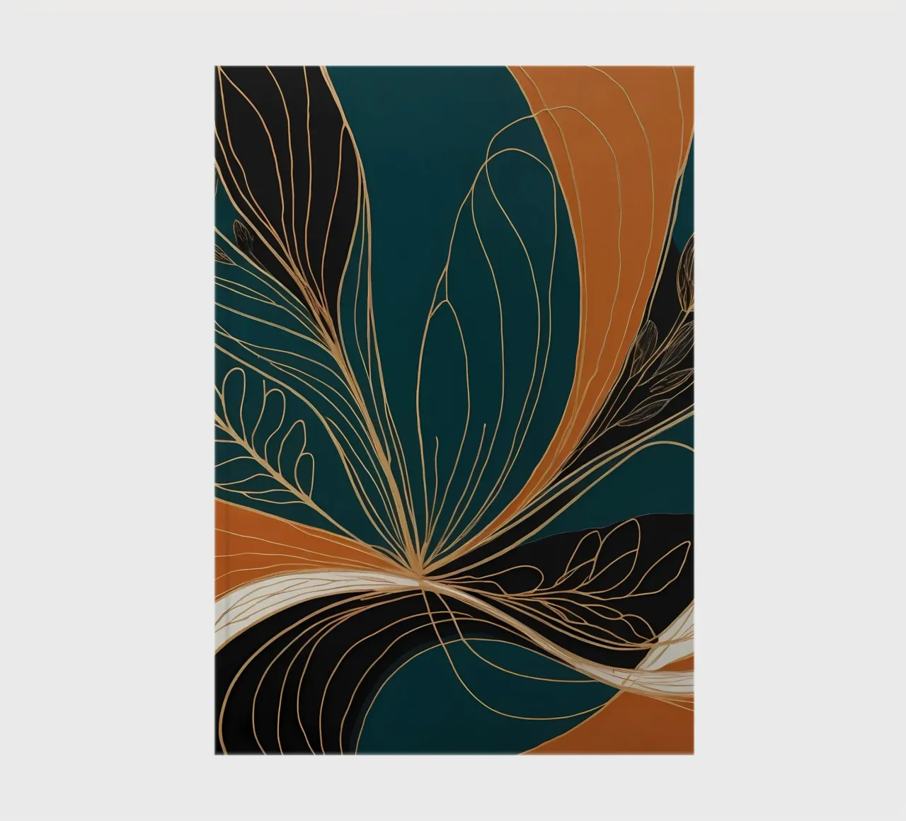 Harmonious Flow notebook by Artistic-shop