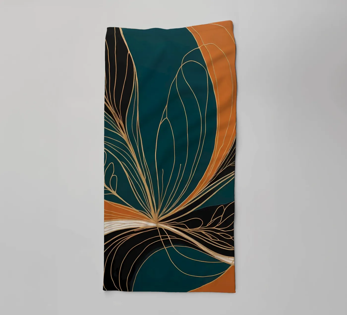 Harmonious Flow towel by Artistic-shop