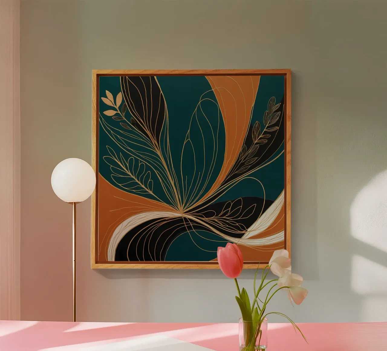 Harmonious Flow acryl van Artistic-shop