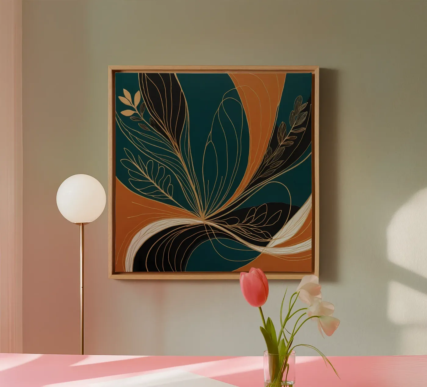 Harmonious Flow canvas by Artistic-shop