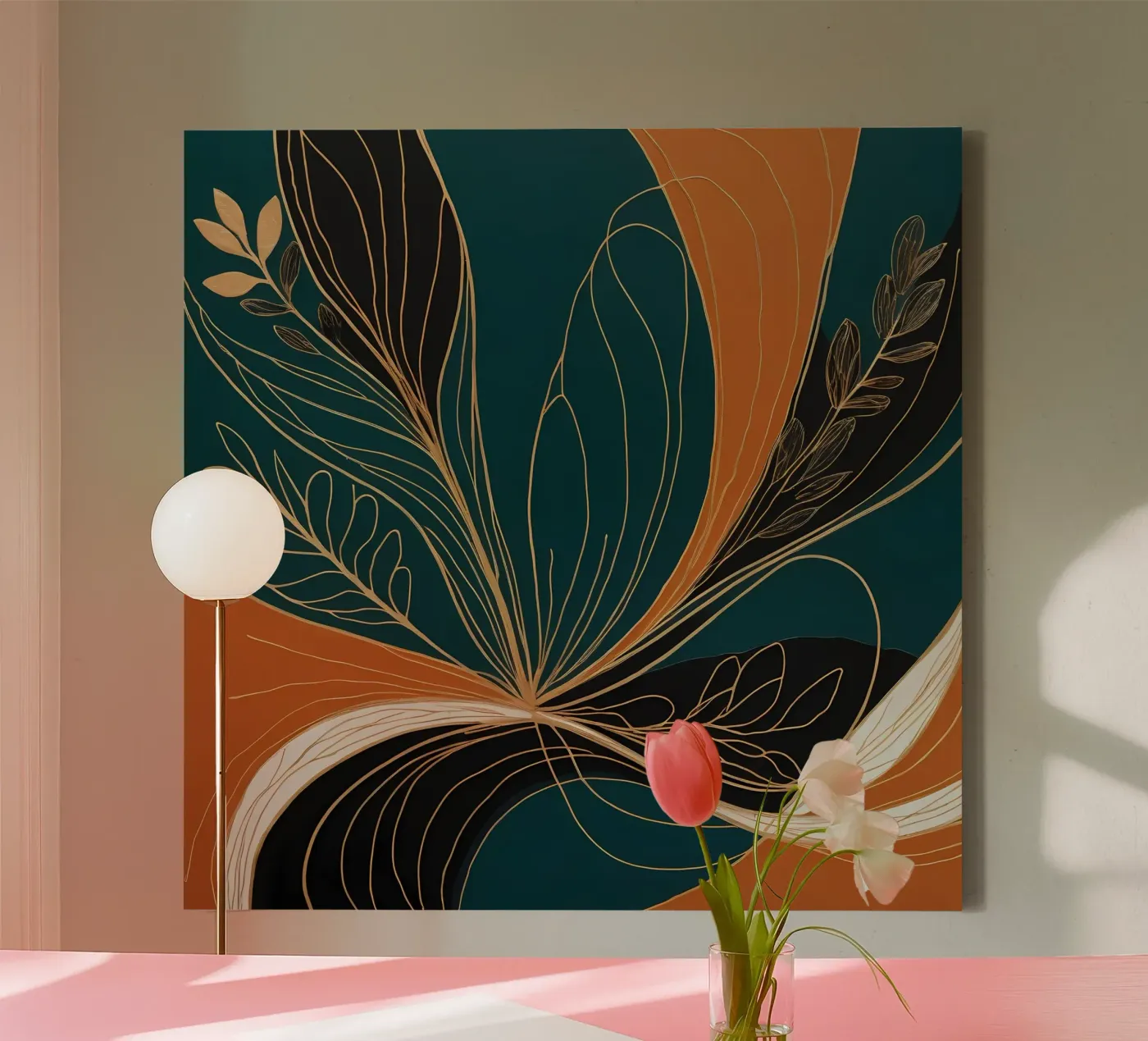 Harmonious Flow canvas by Artistic-shop