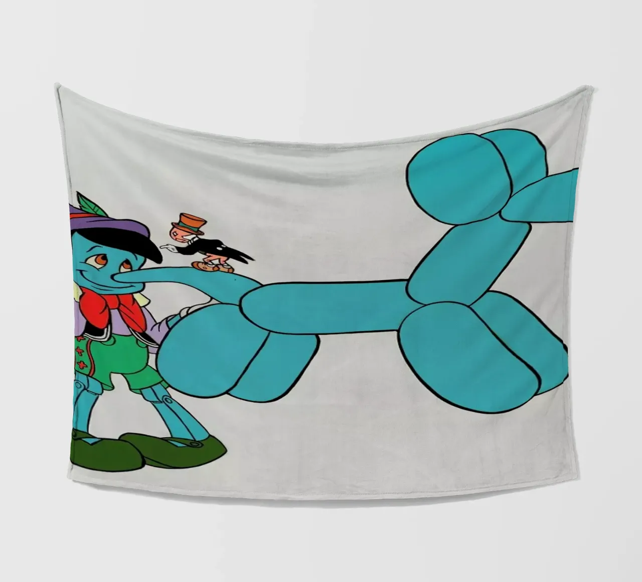 Lie Like a Dog fleece blanket by Jared Yamahata