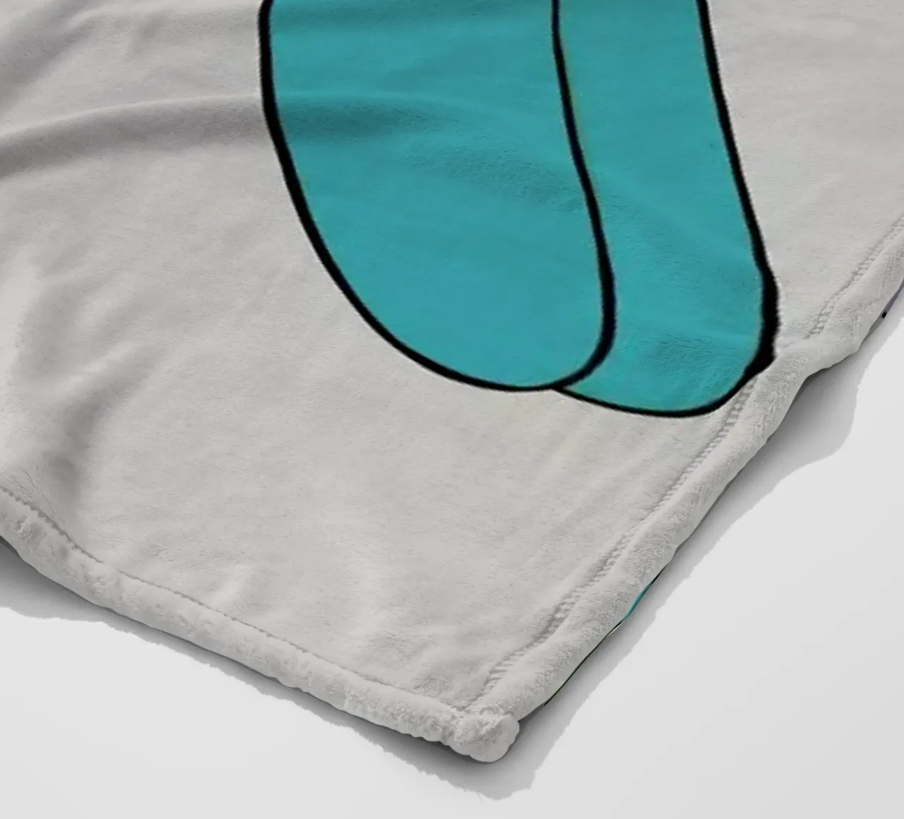 Lie Like a Dog fleece blanket by Jared Yamahata