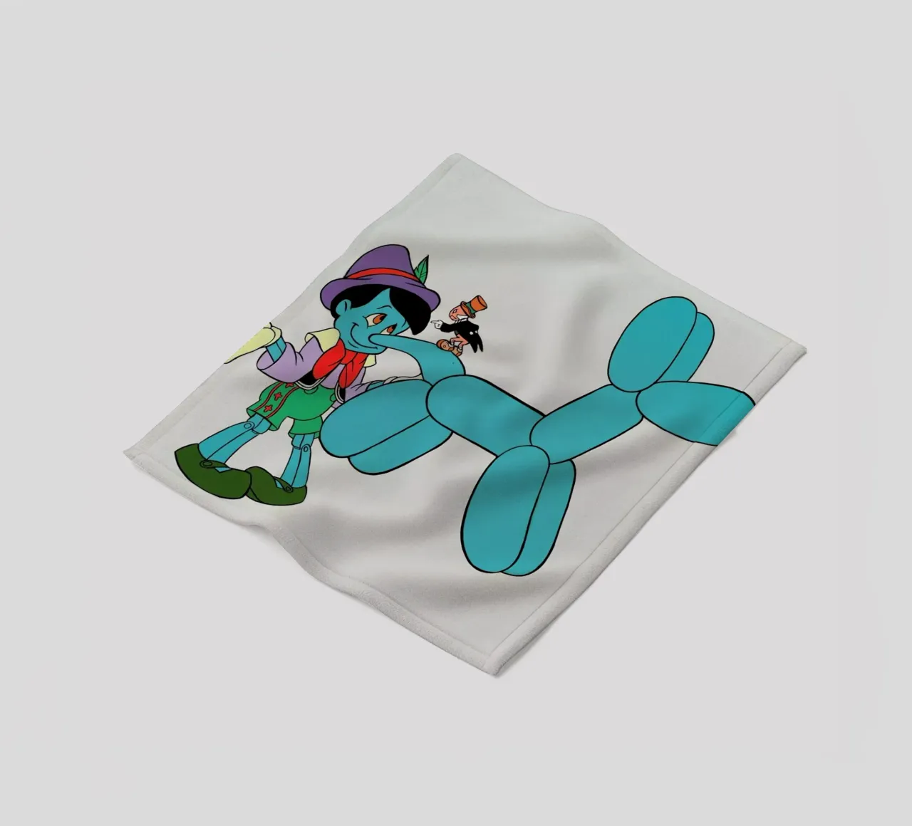 Lie Like a Dog fleece blanket by Jared Yamahata